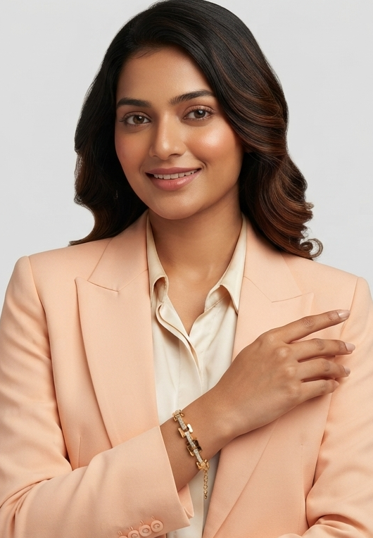 Stackable Diamond Kada