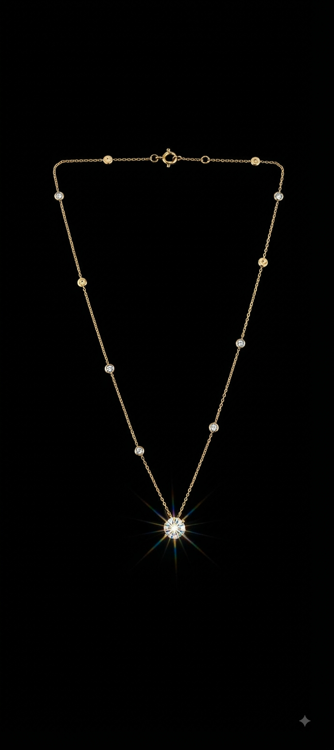 Aura Solitaire Station Chain