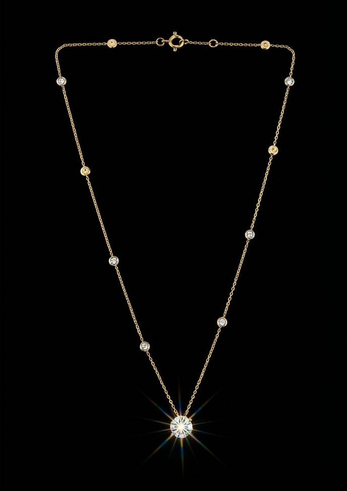 Aura Solitaire Station Chain