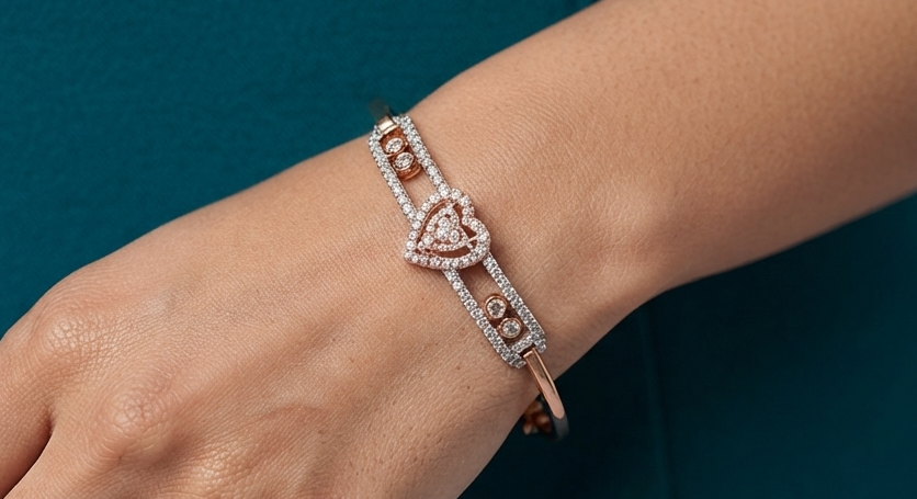Love Locked Diamond Kada