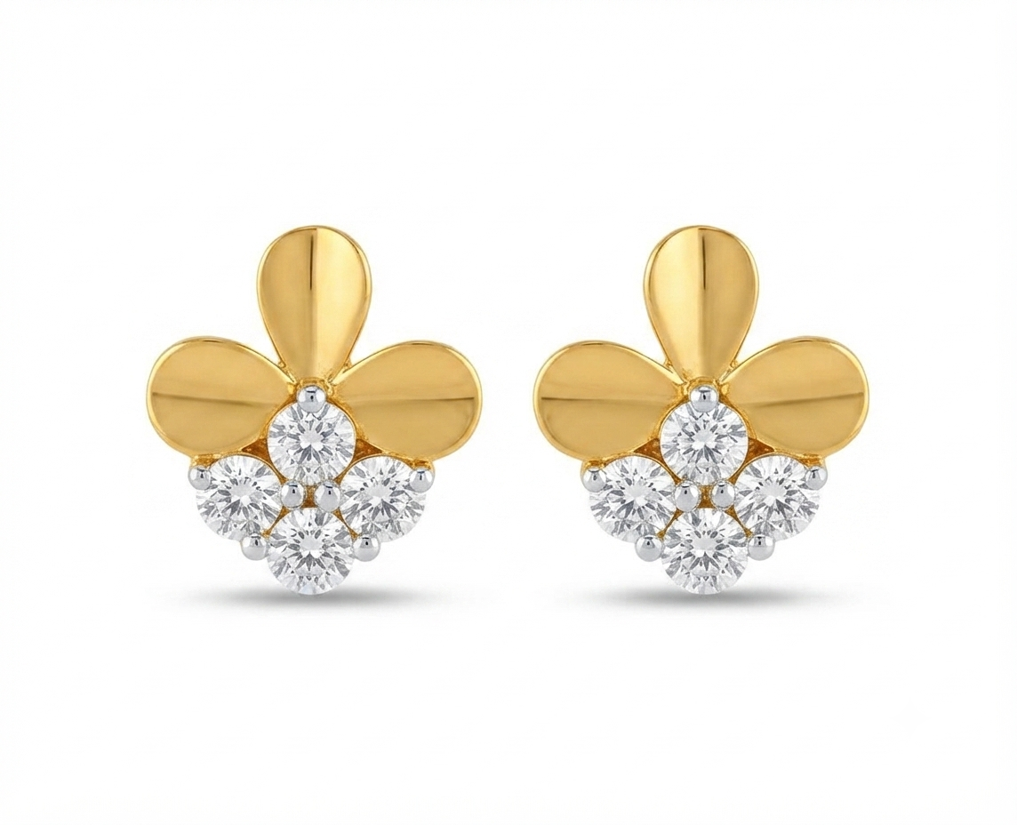 Chandrika Diamond Stud