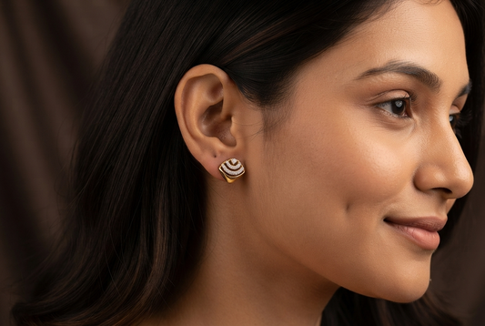 Swarna Taranga Diamond Studs