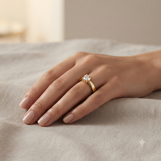 Eternal Grace Solitaire RIng