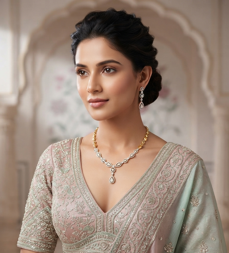 Elegant Trio Diamond Set