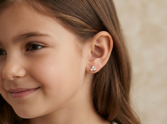 Trinetra Diamond Stud