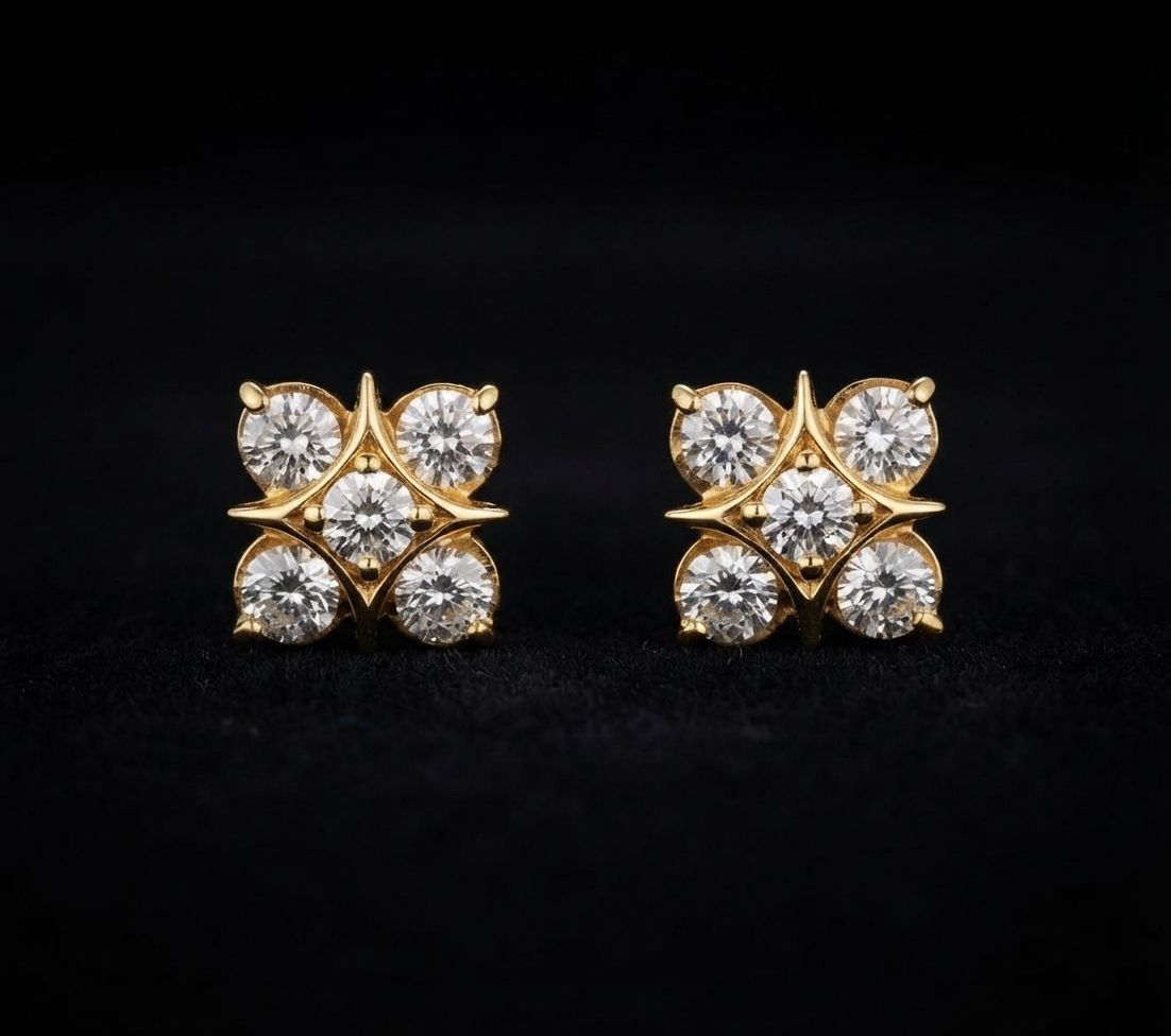 Mangala Diamond Studs