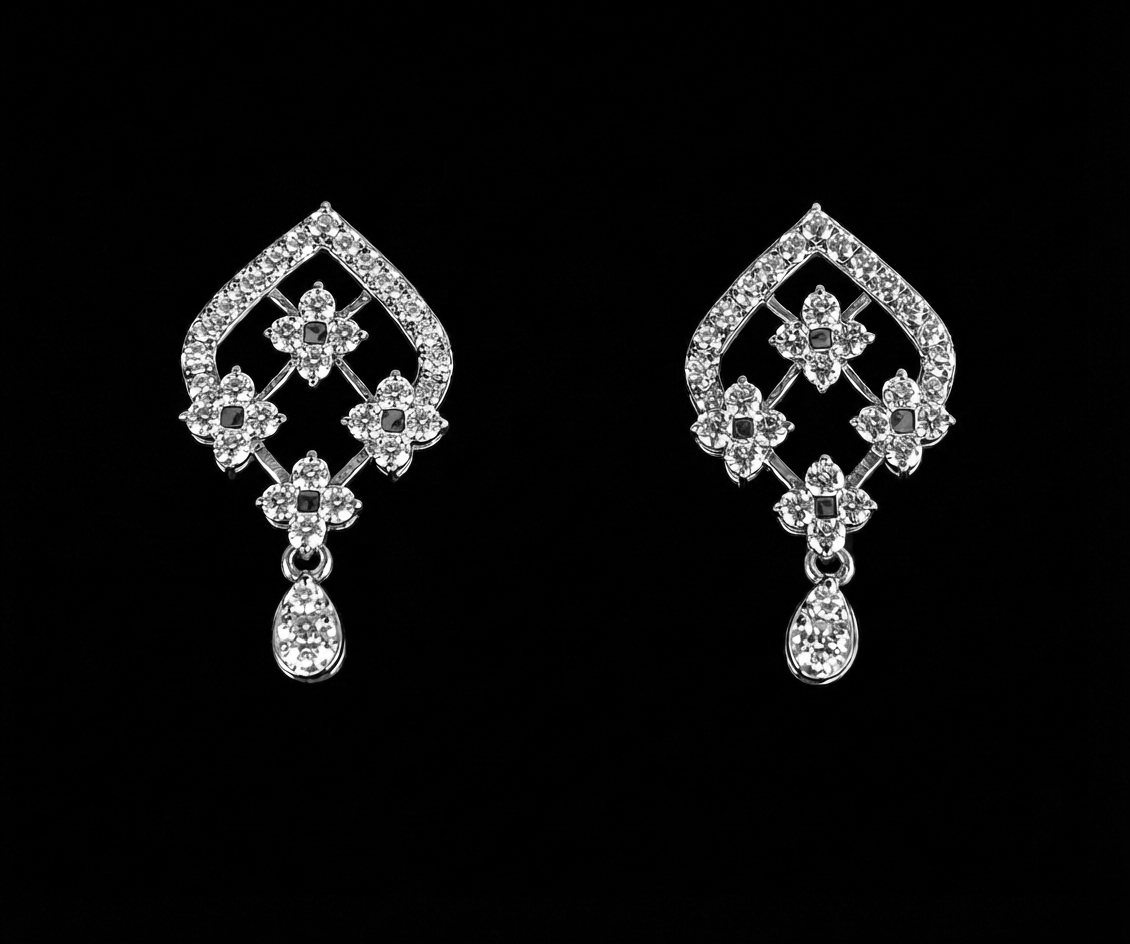Aria Filigree Diamond Drops