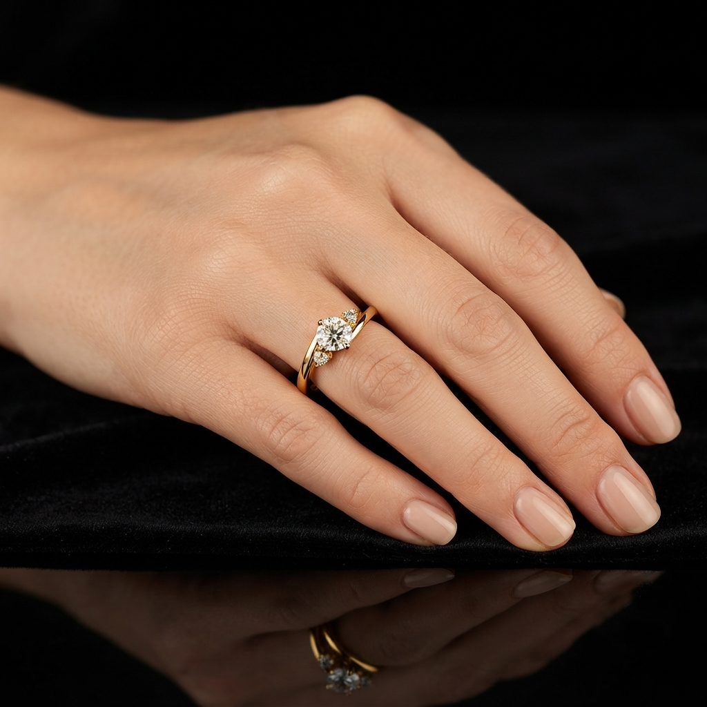 Aarohi Twist Diamond Ring