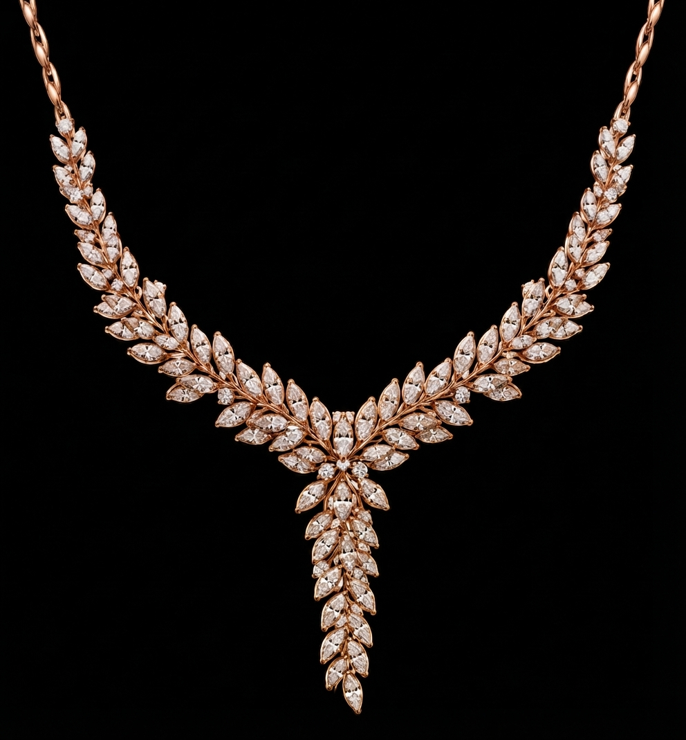 Kanaka Valli Diamond Necklace