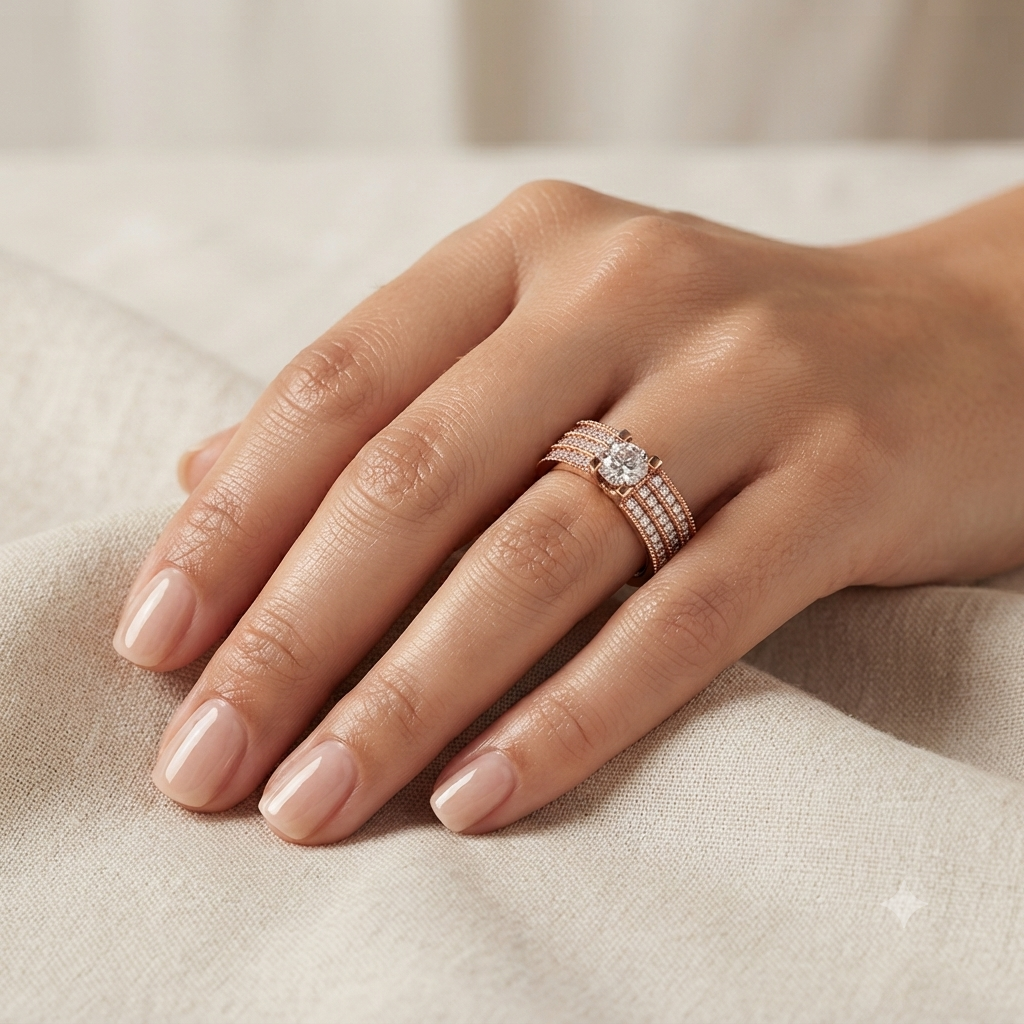 Crownline Trinity Diamond Ring