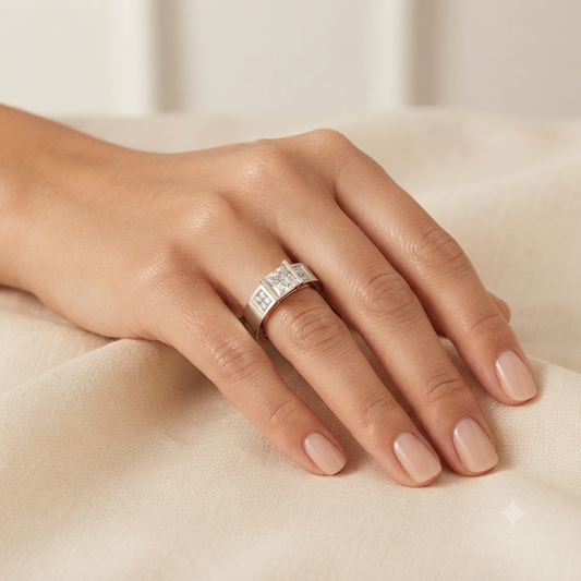 Princess Diamond Ring