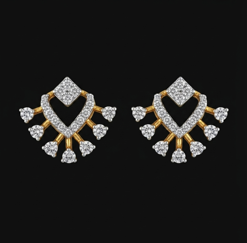 Manohari Diamond Earring