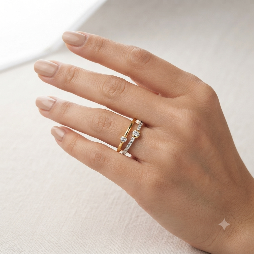 Garden Gate Diamond Ring