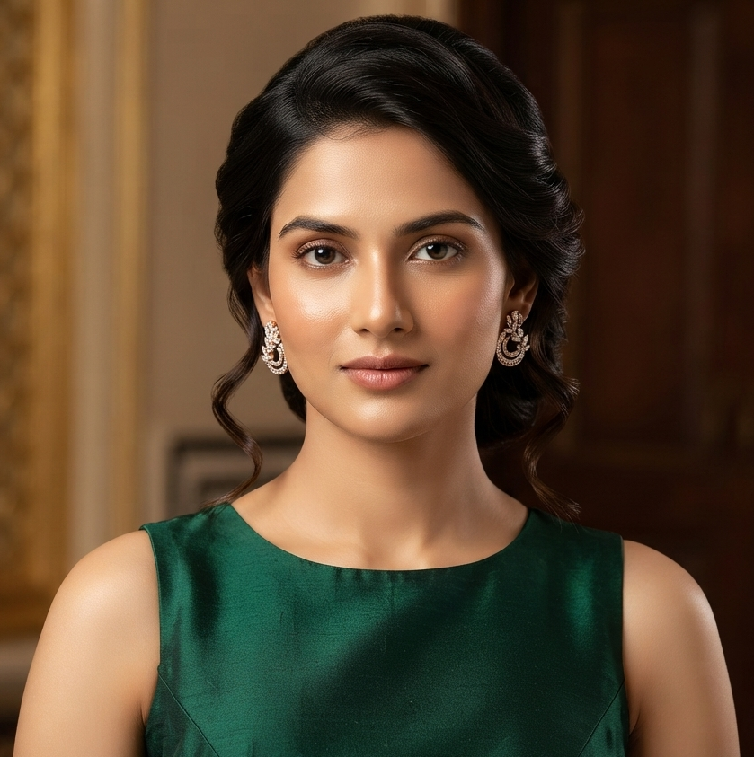 Sitaara Vine Diamond Studs