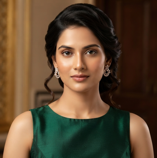 Sitaara Vine Diamond Studs