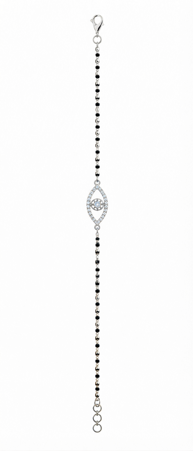 Evil Eye Mangalsutra Bracelet
