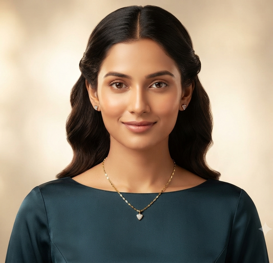 Trifecta Diamond Pendant Set