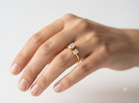 Dual Toi-Et-Moi Brilliance Ring