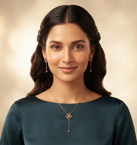 Elegant Floral Drop Set