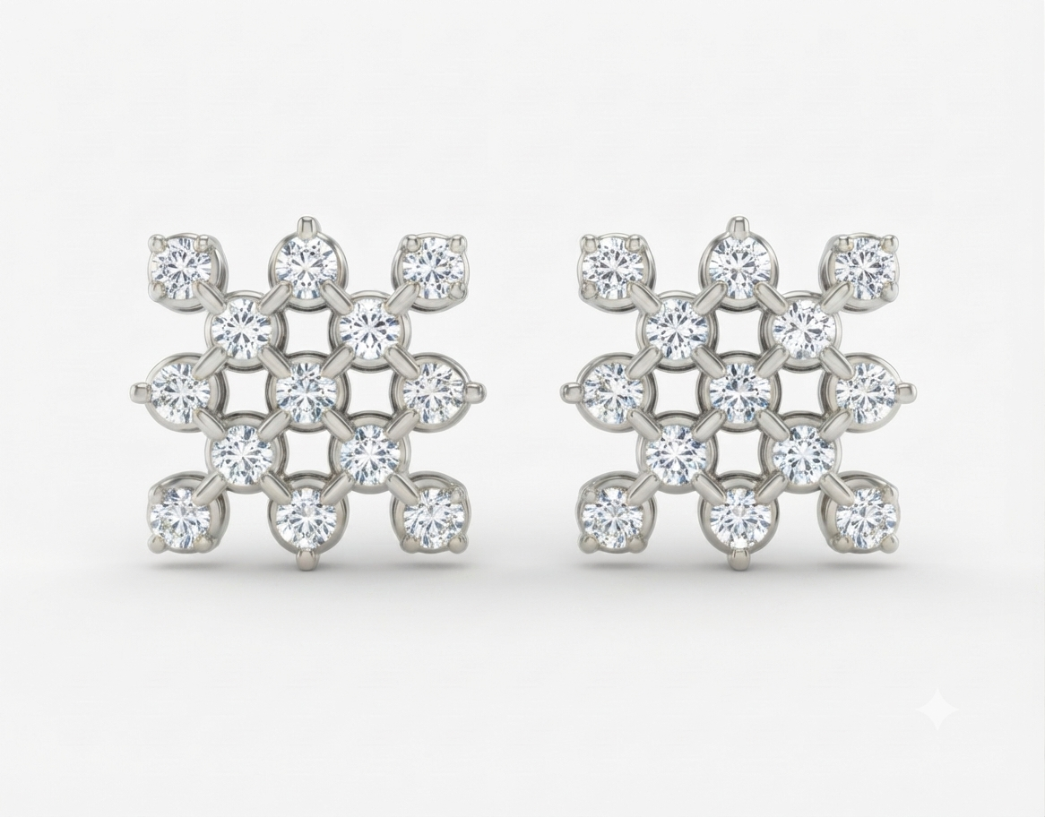 Chowki Diamond Stud