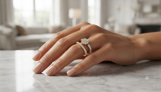 Veer Pave Diamond Ring