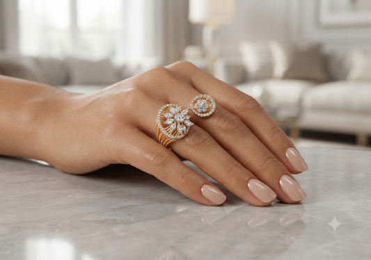 Summer Bloom Diamond Ring
