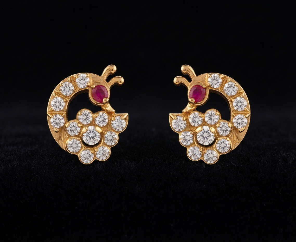 Thogai Varna Diamond Studs