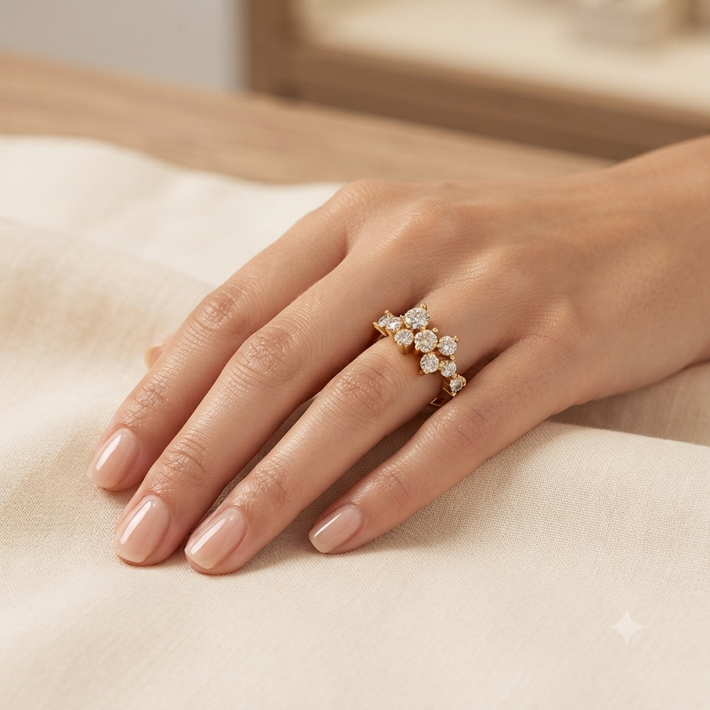Multiple Round Diamond Ring