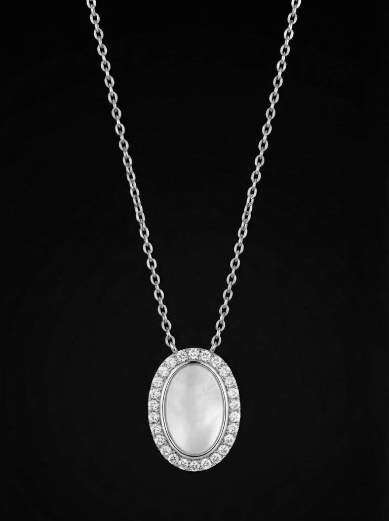 Chandra Prabha Halo Pendant