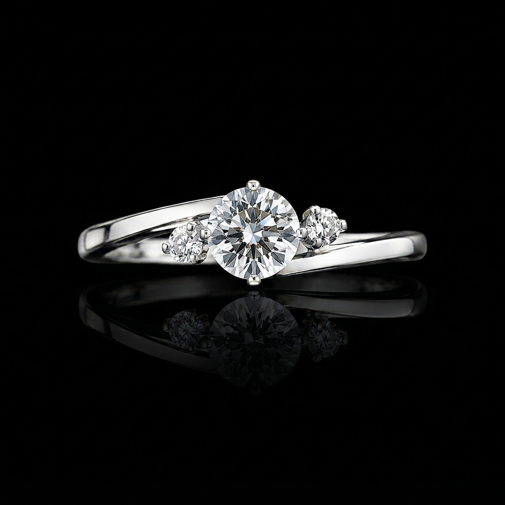 Aarohi Twist Diamond Ring