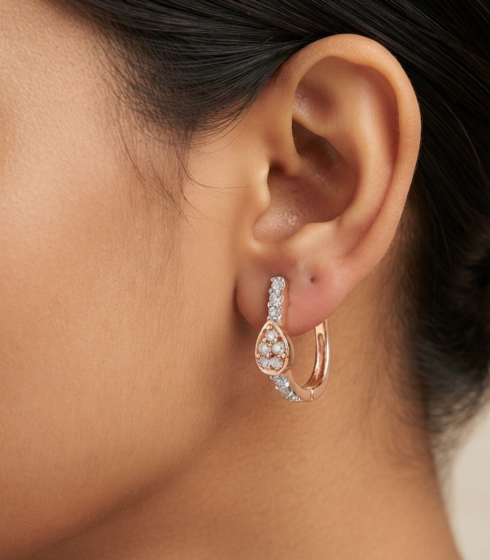 Aura Tear Hoops