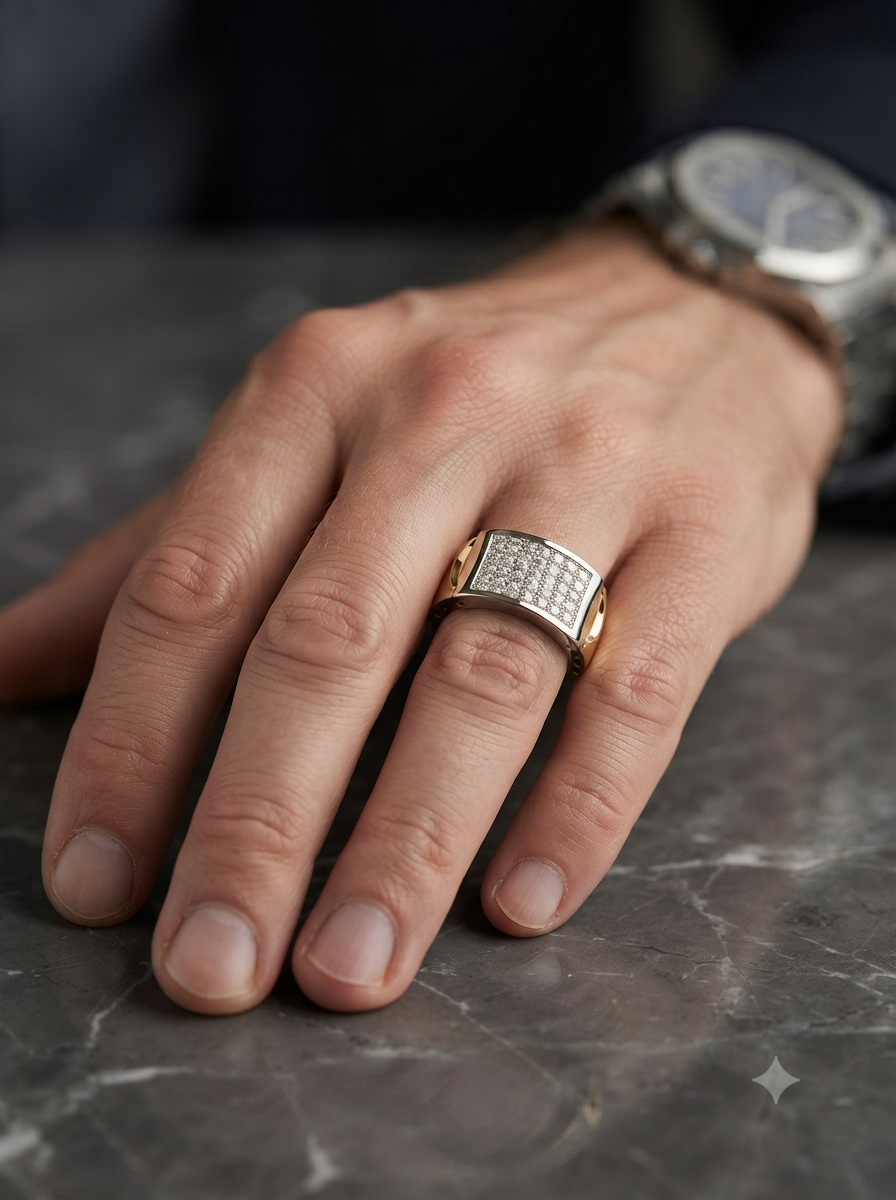 Vintage Design Diamond Ring
