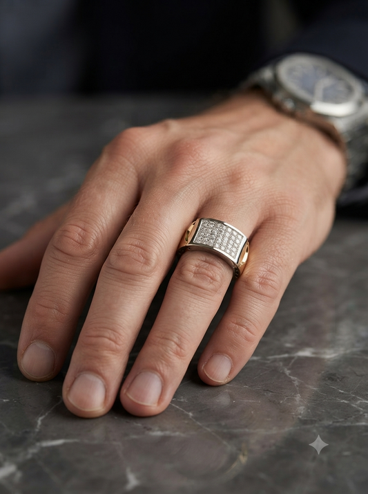 Vintage Design Diamond Ring