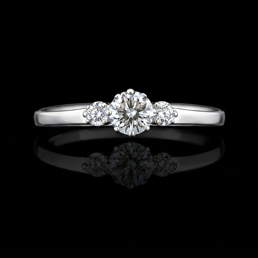 Solstice Trio Diamond Ring
