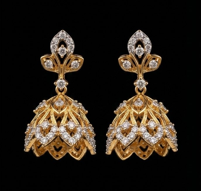 Heritage Filigree Jhumka