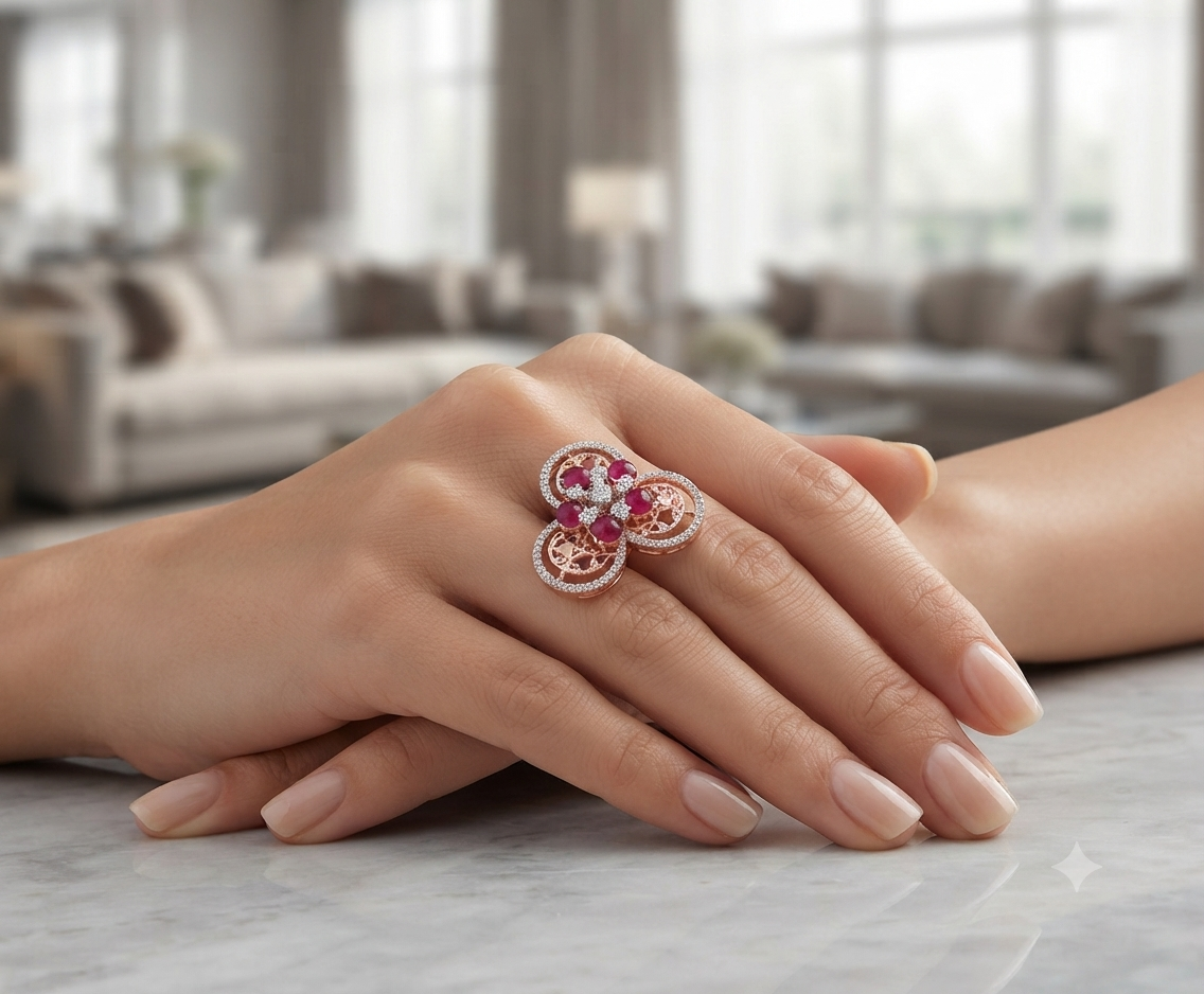 Garden of Estonia Diamond Ring