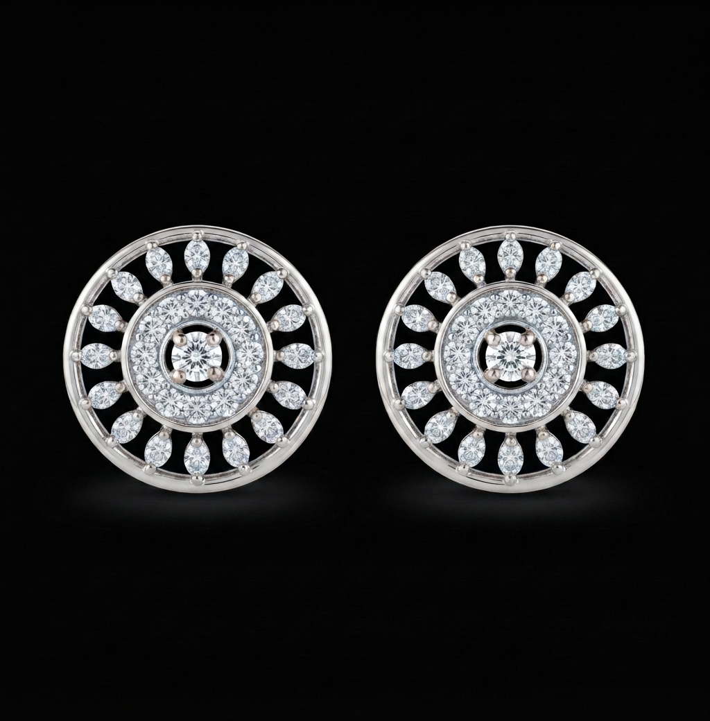 Suvarnika Diamond Stud
