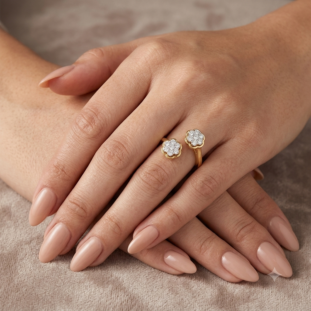 United Hearts Diamond Ring