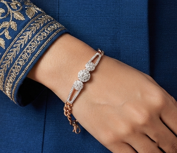 Luxe Line Diamond Bracelet