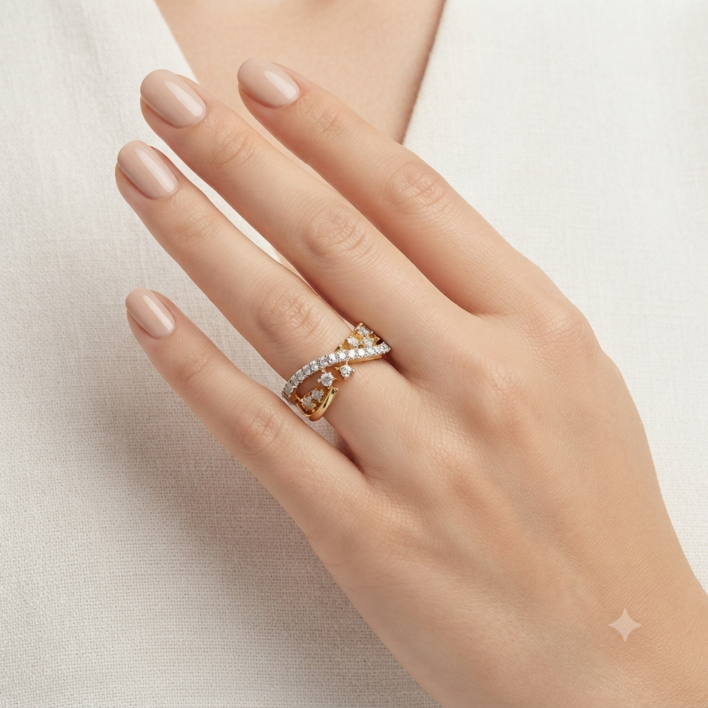 Elysian Band Diamond Ring