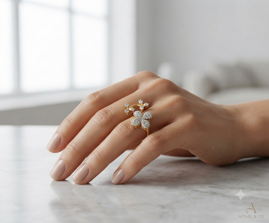 Floral Fiona Diamond Ring