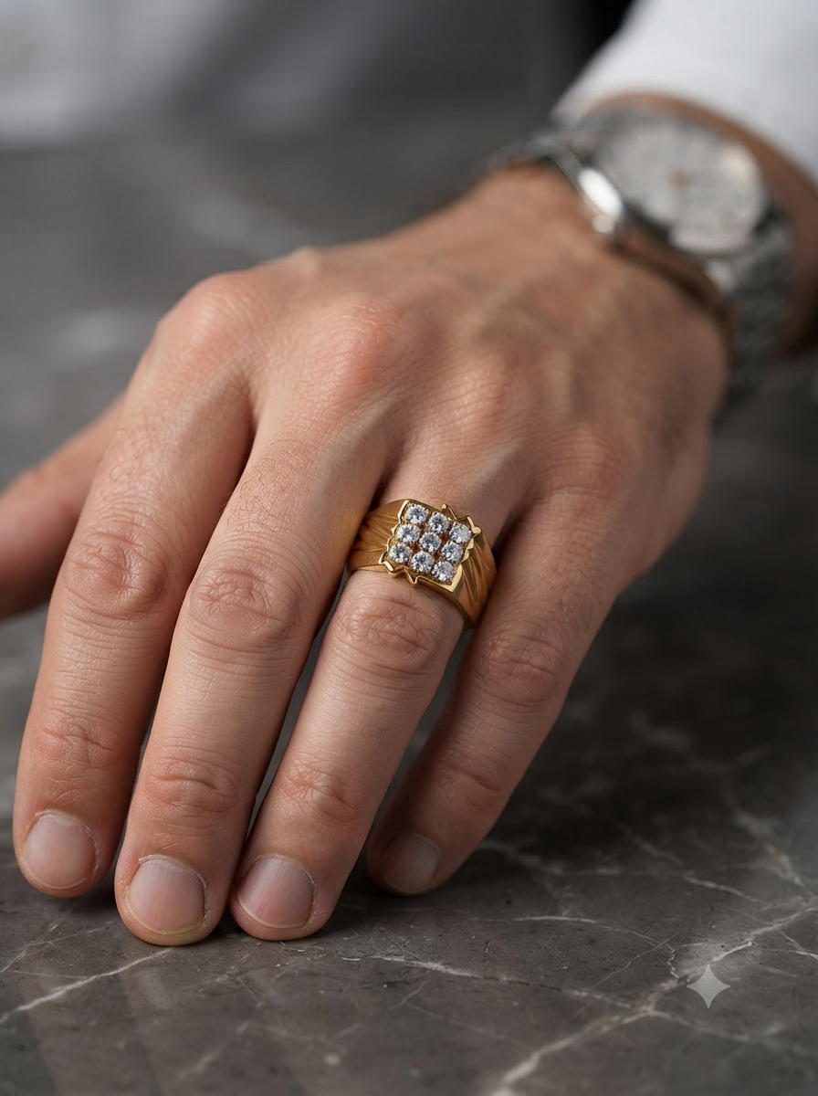 Dais Light Diamond Ring
