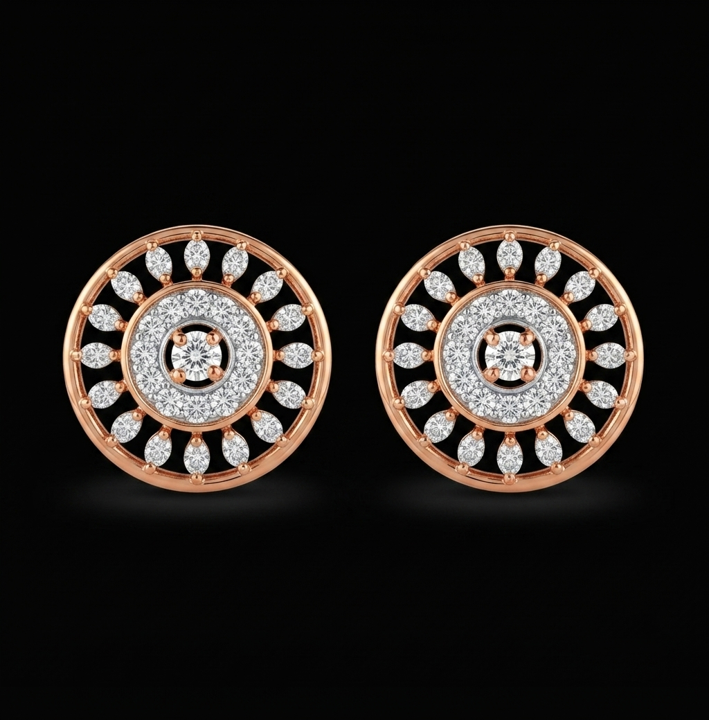 Suvarnika Diamond Stud