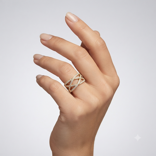 Diamond Mosiac RIng