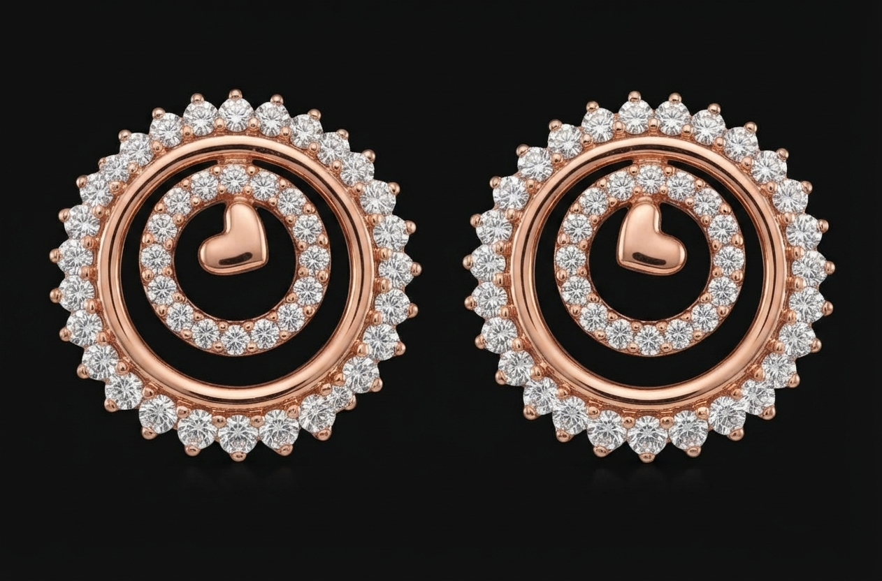 Preethi Chakra Diamond Earring