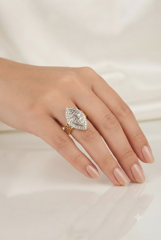 Glamour Marquise Diamond Ring