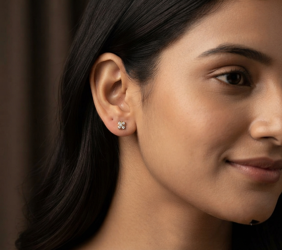 Mangala Diamond Studs