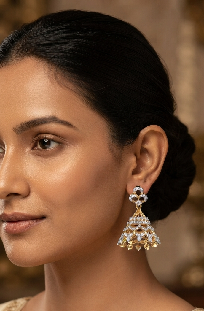 Imperial Filigree Jhumka
