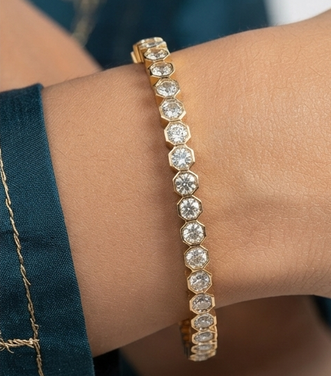Eternal Glow Tennis Bracelet