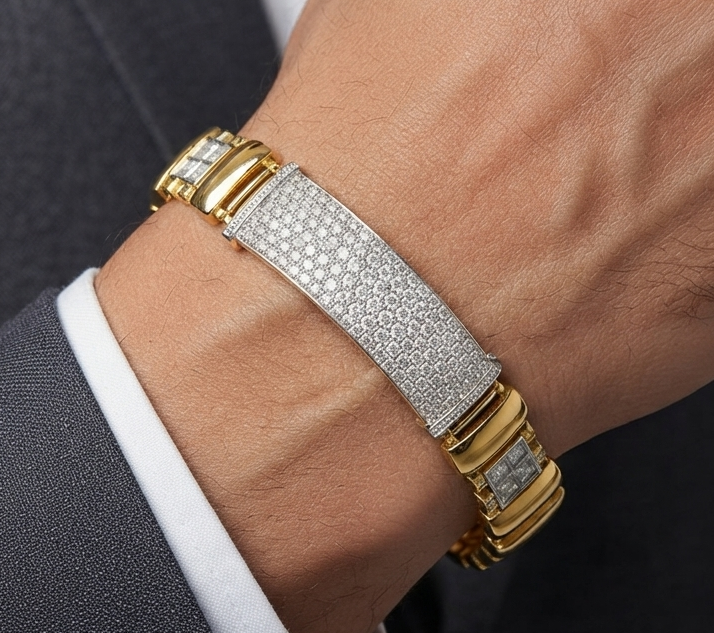 Noel Diamond Bracelet For Men